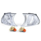 Iluminare auto Lumini semnalizare albe clar pereche pentru BMW 3ER E46 Coupe Convertible 99-01 | race-shop.ro