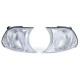 Iluminare auto Lumini semnalizare albe clar pereche pentru BMW 3ER E46 Coupe Convertible 99-01 | race-shop.ro