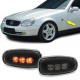 Iluminare auto RACES semnalizatoare LED laterale pentru Mercedes Sprinter Vito E W210 SLK R170, transparent, negru | race-shop.ro