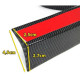 Body kit și tuning vizual Spoiler față universal flexibil 2,5mx4,5cm aspect carbon | race-shop.ro