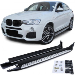 Borduri de rulare din aluminiu Protecție în stil OE cu ABE !! pentru BMW X4 F26 14-18