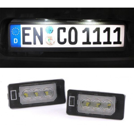 Iluminare auto LED număr inmatriculare High Power 6000K pentru BMW 1 Series E82 Coupe 07-11 | race-shop.ro