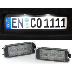 LED număr inmatriculare High Power alb 6000K pentru VW new Beetle din an 2006