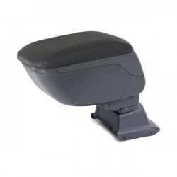 Cotieră centrală, Cotieră pliabilă cu compartiment de depozitare gri pentru VW Polo 6R 6C 09-17