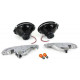 Iluminare auto RACES faruri pentru Mazda MX5 NA 90-98, transparent, crom | race-shop.ro