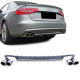 Body kit și tuning vizual Difuzor bară sport cu set de tipsuri pentru Audi A4 B8 Sedan Avant 07-11 | race-shop.ro