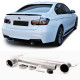 Ornamente tobe Sistem de evacuare converzie DUPLEX oțel inoxidabil pentru BMW F30 | race-shop.ro