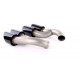 Ornamente tobe Tipsuri evacuare duble, GTS Optics negru pentru Porsche Cayenne 92A Facelift 14-17 | race-shop.ro