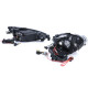 Iluminare auto Faruri neagră H7 + adaptor pentru Peugeot 206 toate modelele din 98 | race-shop.ro