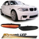 Iluminare auto RACES semnalizatoare LED laterale (SEQ) pentru BMW 1 Series E81 E82 E87 E88, negru | race-shop.ro