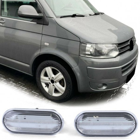 Iluminare auto Semnalizare laterale LED dinamice pentru VW T5 Transporter Caravelle Multivan from 03 | race-shop.ro