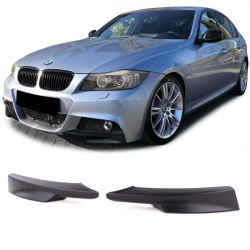RACES prelungire bară față pentru BMW 3 Series E90 E91 08-12, negru mat
