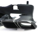 Body kit și tuning vizual Difuzor spate versiune sport cu ornamente negre pentru Mercedes GLC X253 | race-shop.ro