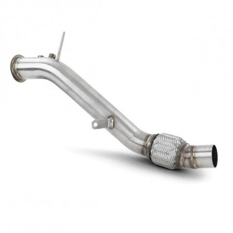 Down pipe, dump pipe RACES downpipe fără catalizator pentru BMW E81 E82 E87 E88 diesel | race-shop.ro