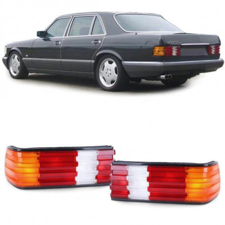 Iluminare auto Kit stopuri dreapta-stânga pentru Mercedes S Class W126 79-91 | race-shop.ro