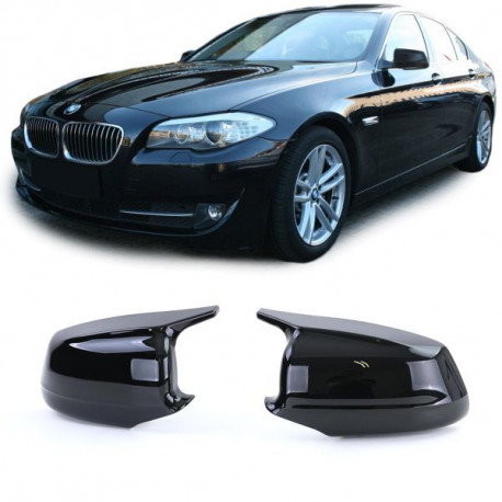 Oglinzi retrovizoare Capace oglinzi retrovizoare sport negru-lucios pentru BMW 5 Series F10 F11 10-13 | race-shop.ro