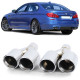 Ornamente tobe Tipsuri ieșire dublă din inox pentru BMW F10 F11 6 Series F12 F13 | race-shop.ro