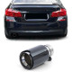 Ornamente tobe Ornament evacuare sport carbon negru pentru BMW 5 Series F10 F11 10-16 | race-shop.ro