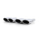 Ornamente tobe Ornament evacuare din oțel inoxidabil pentru Mercedes W204 W211 W164 W166 W221 R230 | race-shop.ro
