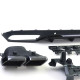 Body kit și tuning vizual Difuzor spate sport cu tipsuri negru pentru Mercedes C C205 Coupe 15-18 | race-shop.ro