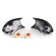 Iluminare auto Lumini semnalizare negre pentru BMW 3 Series E46 Coupe Convertible 98-01 | race-shop.ro