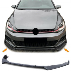Spoiler față negru pentru VW Golf 7 GTI Sedan 12-21