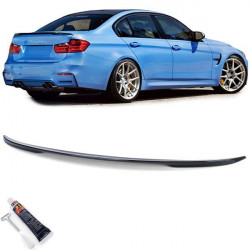 RACES eleron spate (Sport) pentru BMW 3 series F30 sedan F80 M3 11-19, aspect carbon, carbon