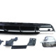 Body kit și tuning vizual Difuzor spate sport cu tipsuri negru pentru Mercedes A Class W176 din 15 | race-shop.ro