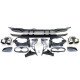 Body kit și tuning vizual Difuzor spate sport negru cu tipsuri cromate pentru Mercedes A Class W177 din 19 | race-shop.ro