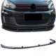 Body kit și tuning vizual Spoiler față negru-lucios pentru VW Golf 6 GTI 09-13 | race-shop.ro