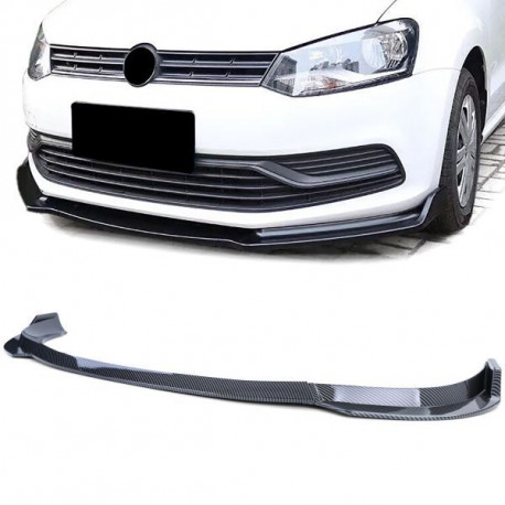 Body kit și tuning vizual Spoiler față carbon pentru VW Polo V 6R 09- | race-shop.ro