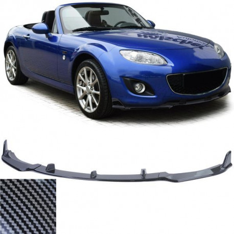 Body kit și tuning vizual Spoiler față din carbon pentru Mazda MX5 NC facelift 08-14 | race-shop.ro