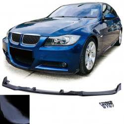 RACES prelungire bară față pentru BMW 3 Series E90 E91 05-08, negru lucios