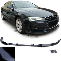 RACES prelungire bară față (Performance) pentru Audi A5 8T 8F 11-17, negru lucios