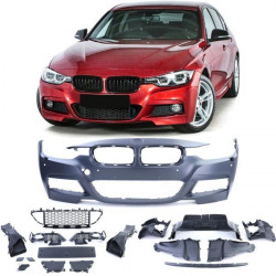 Bară față sport completă cu accesorii pentru BMW 3 Series F30 F31 11-19