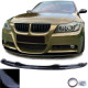 Body kit și tuning vizual Spoiler față negru-lucios pentru BMW 3 Series E90 E91 05-08 | race-shop.ro
