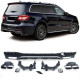 Body kit și tuning vizual Set difuzor spate sport cu tipsuri cromate pentru Mercedes GLS X166 15-19 | race-shop.ro