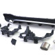 Body kit și tuning vizual Set difuzor spate sport cu tipsuri cromate pentru Mercedes GLS X166 15-19 | race-shop.ro