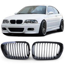 Grilă sport lucioasă pentru BMW 3 Series E46 Coupe Convertible 99-03