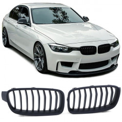 RACES grilă (Sport Performance) pentru BMW 3 Series F30 F31 11-19, negru mat