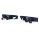 Iluminare auto Lampă indicatoare direcție laterală (kit) negru-fumuriu pentru BMW 3 Series E36 96-00 X5 E53 00-07 | race-shop.ro