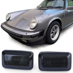 Lumini semnalizare laterale LED negre pentru Porsche 959 964 968 993 924 944 911