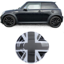 RACES ornament bușon rezervor pentru Mini R55 R56 R57 06-13, alb