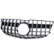 Body kit și tuning vizual Grilă radiator sport negru-lucios cromat pentru Mercedes GLK X204 facelift 12-15 | race-shop.ro