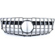 Body kit și tuning vizual Grilă radiator sport negru-lucios cromat pentru Mercedes GLK X204 facelift 12-15 | race-shop.ro