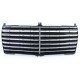 Body kit și tuning vizual Inserție grilă radiator Avantgarde negru-lucios pentru Mercedes W124 C124 S124 85-93 | race-shop.ro