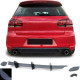 Body kit și tuning vizual Prelungire difuzor spate negru-lucios pentru VW Golf 6 GTI 08-13 | race-shop.ro
