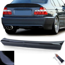 Spoiler spate Ducktail CSL negru-lucios pentru BMW 3 Series E46 Sedan 98-05