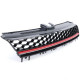Body kit și tuning vizual RACES grilă (Sport Honeycomb) pentru VW Golf 7 12-17, negru lucios | race-shop.ro