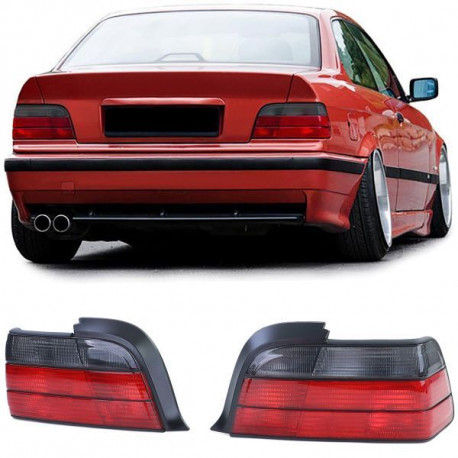 Iluminare auto RACES stopuri pentru BMW 3 Series E36 Coupe Convertible 90-99, roșu-negru | race-shop.ro